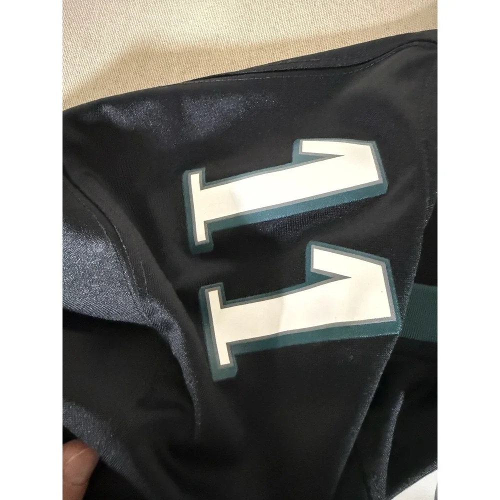 Philadelphia Eagles Jersey Adult Extra Large Black Nike Onfield Carson Wentz #11